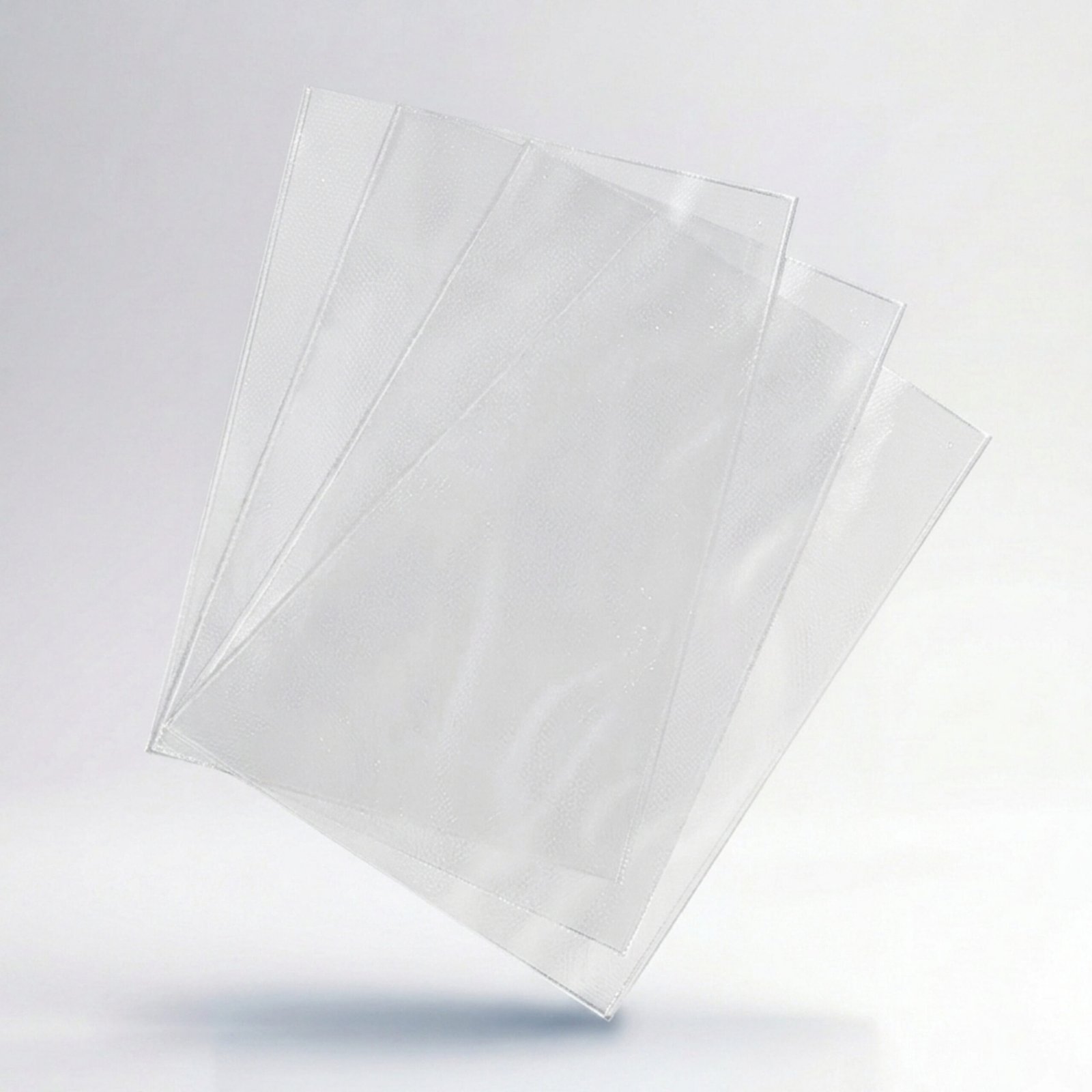 Bolsillos transparentes para laminación y protección de documentos impresos en diferentes formatos.